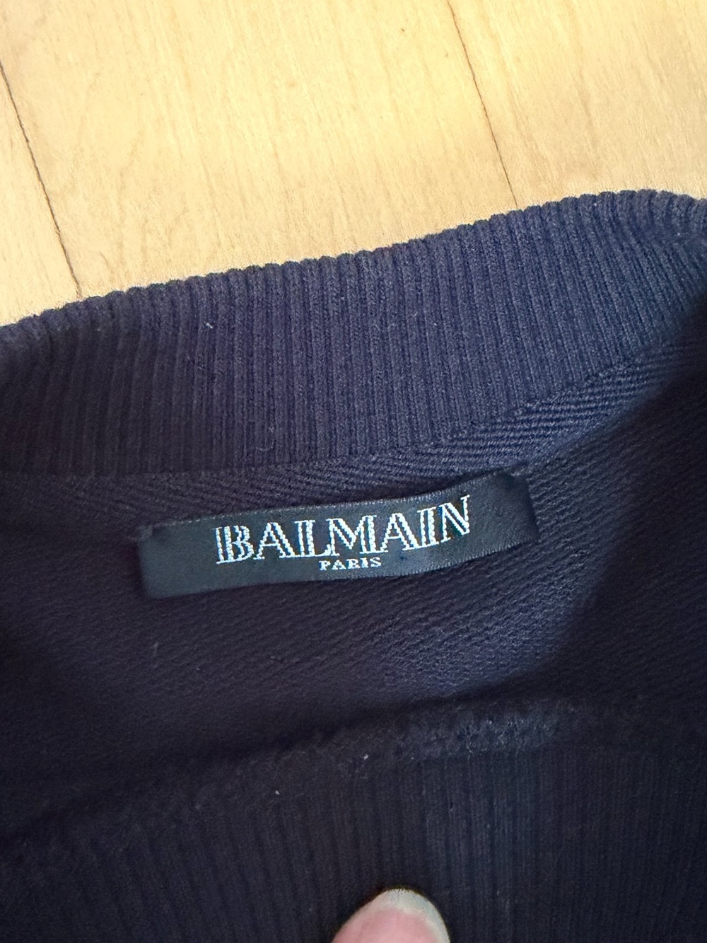 Balmain Logo Top w/ COA - Picture 5 of 11